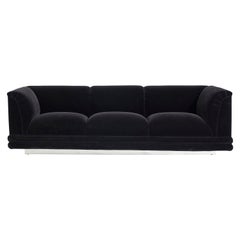 Jay Spectre Sofa auf Chromgestell