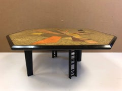 Jay Stanger Inlaid Coffee Table