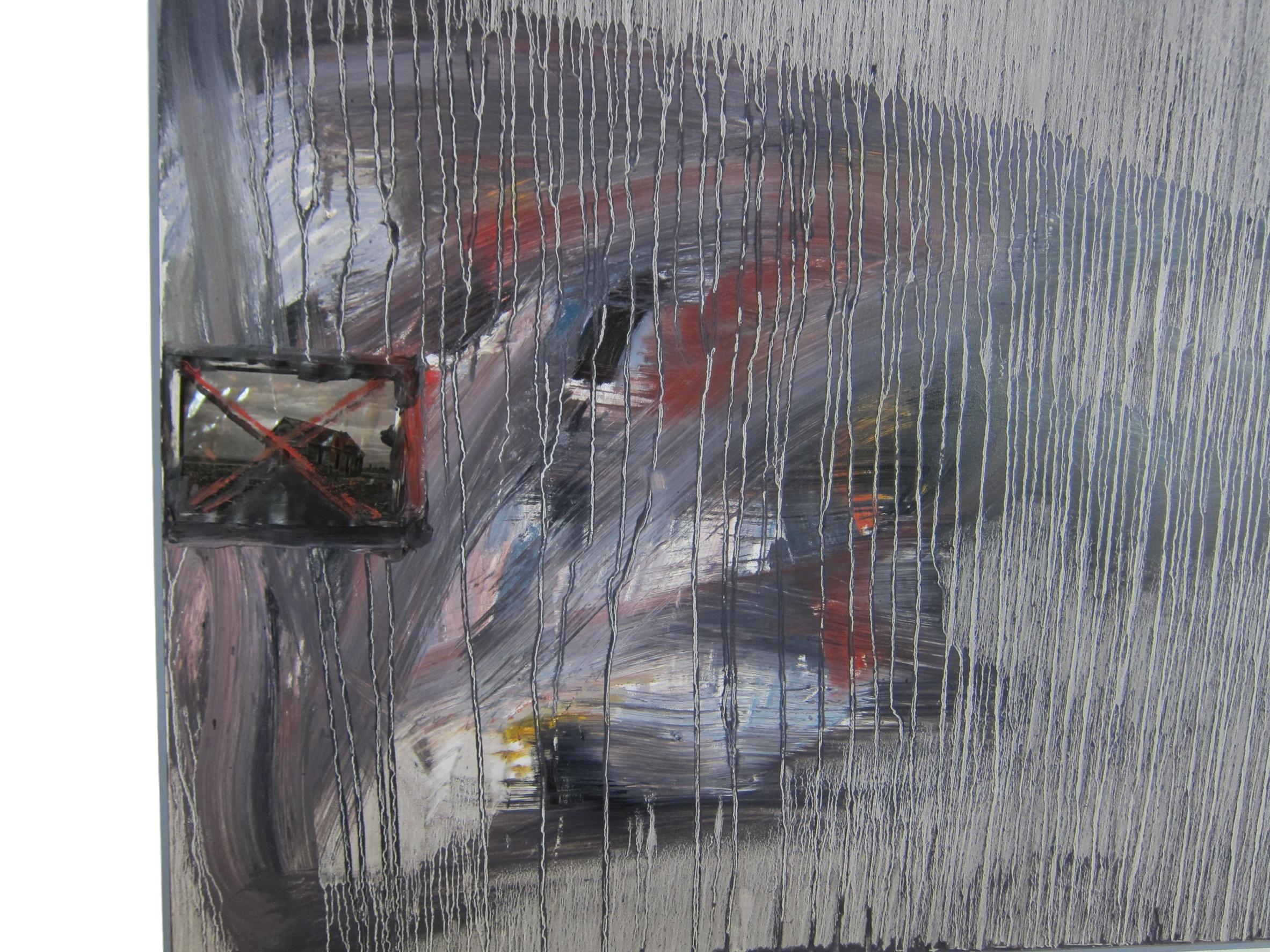 Large Abstract Expressionist Painting by Northwest Artist Jay Steensma For Sale 1