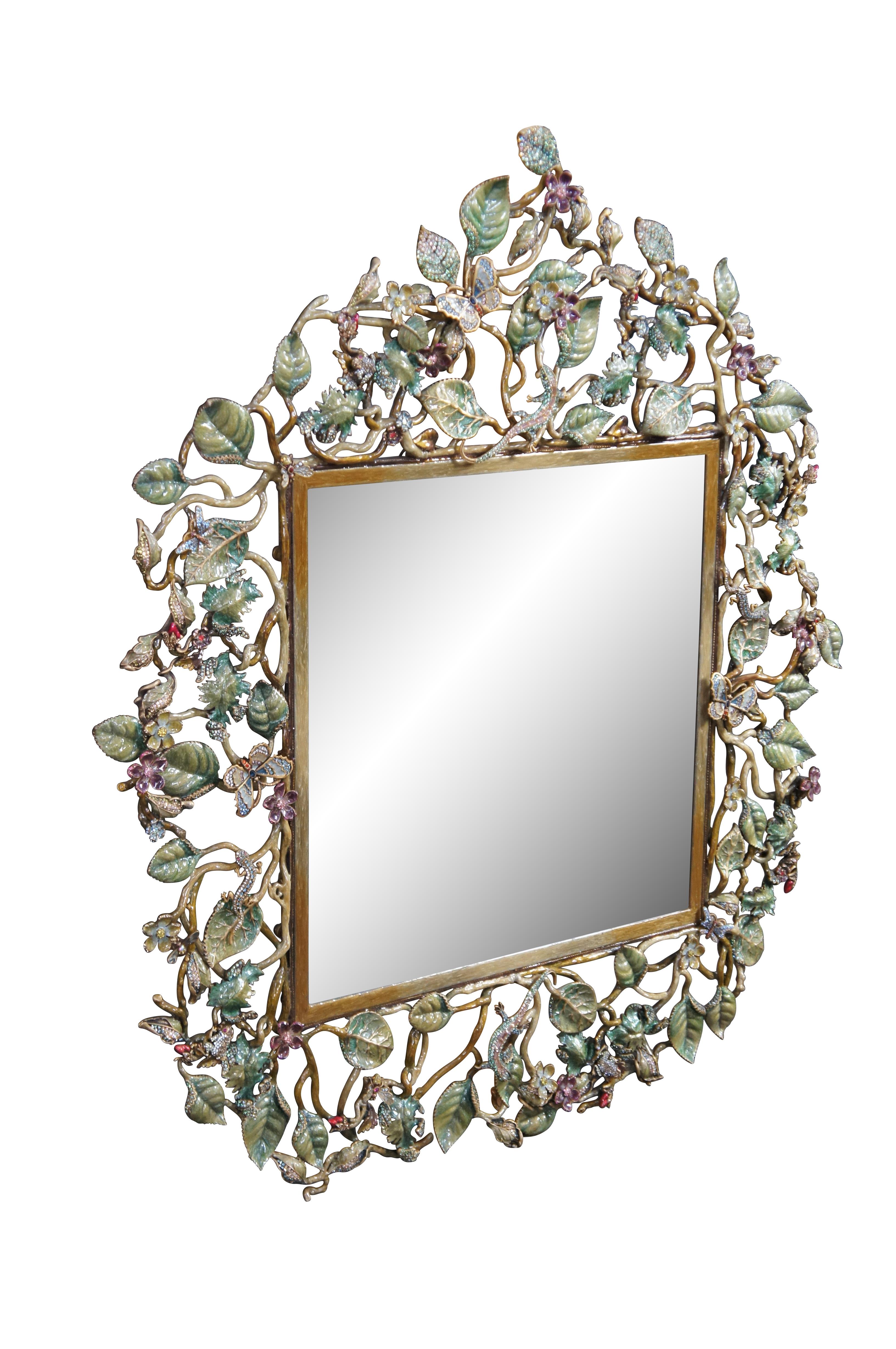 Un miroir rare et exquis de Jay Strongwater, vers la fin des années 1990.  Apt. 