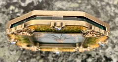 Jay Strongwater Octagonal Swarovski Picture Frame, New in Box