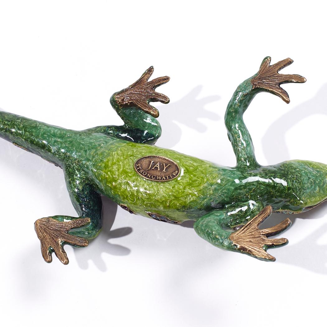 Jay Strongwater Sawyer Salamander Figurine For Sale 1