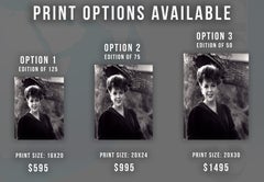 Judy Garland Outdoors Fine Art Print