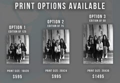 Led Zeppelin on the Steps of Chateau Marmont Fine Art Print