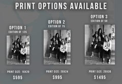 Led Zeppelin on the Steps of Chateau Marmont II Fine Art Print
