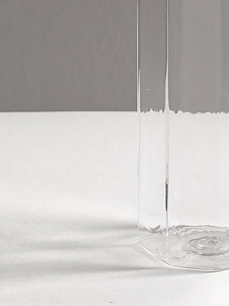 XXIe siècle et contemporain Vase transparent Jay Vosoghi pour R D. Lab en vente