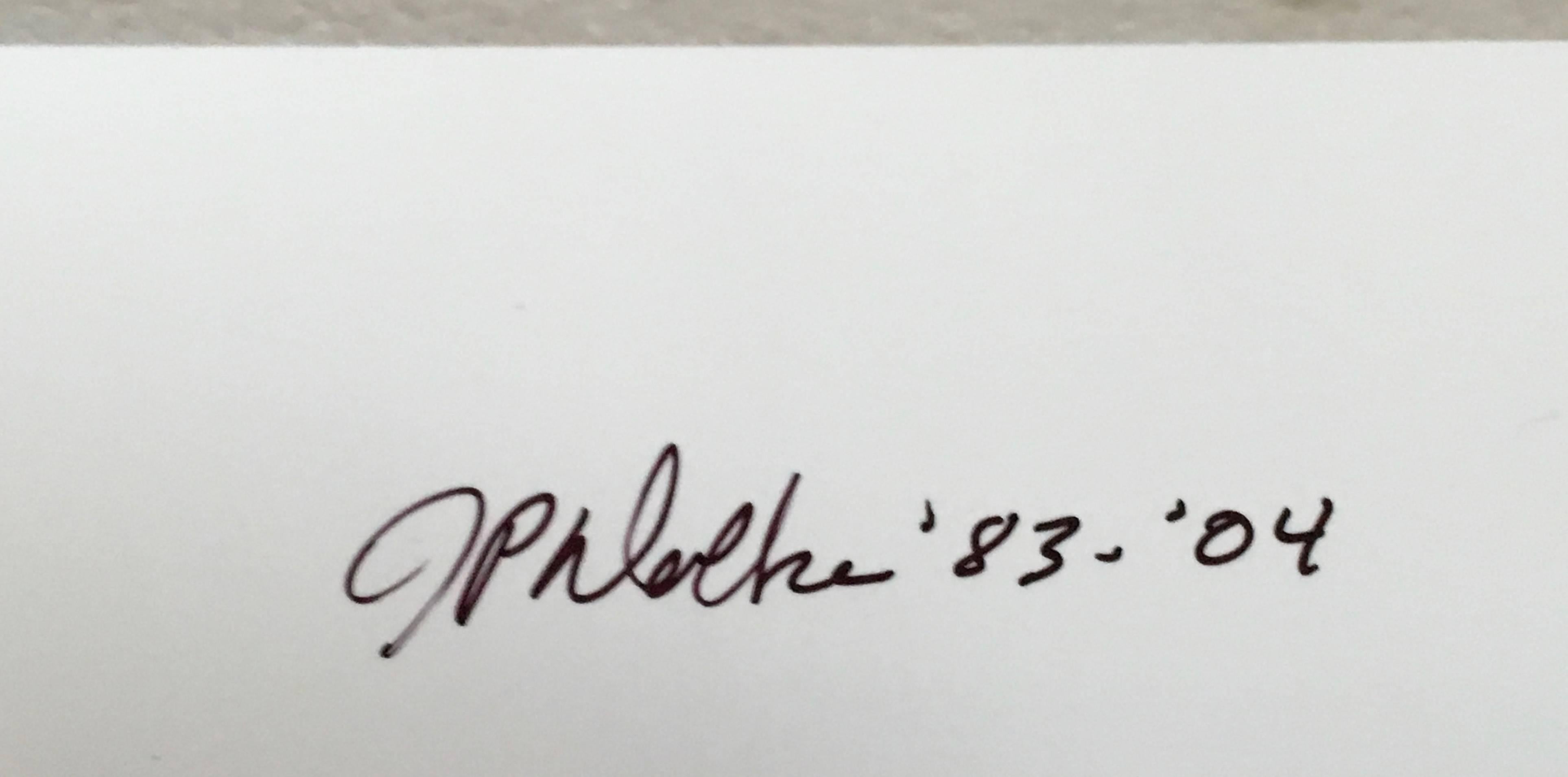 Carl Lewis, photographie couleur de Chicago à grande échelle - Photograph de Jay Wolke