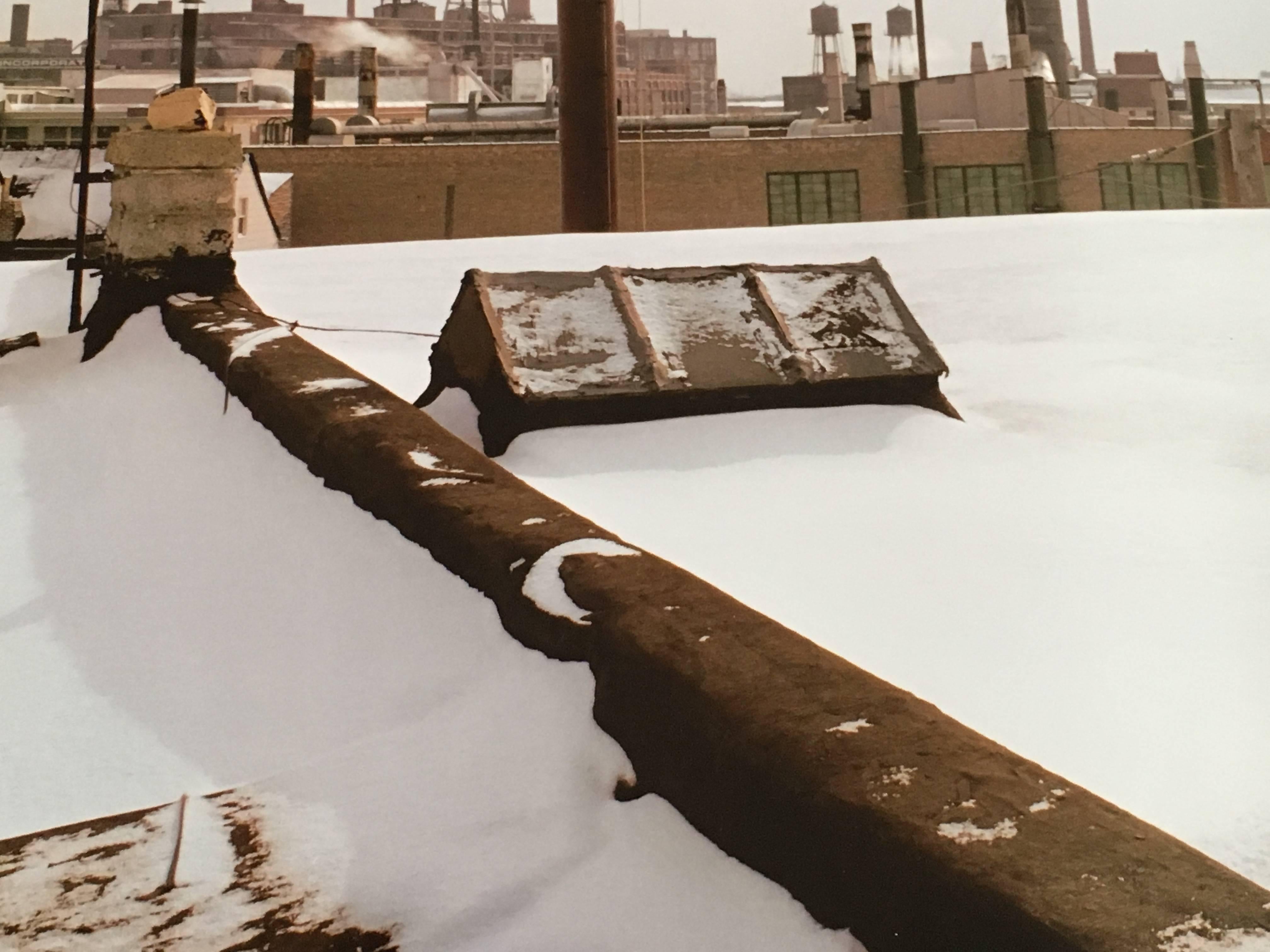 Carl Lewis, photographie couleur de Chicago à grande échelle en vente 2