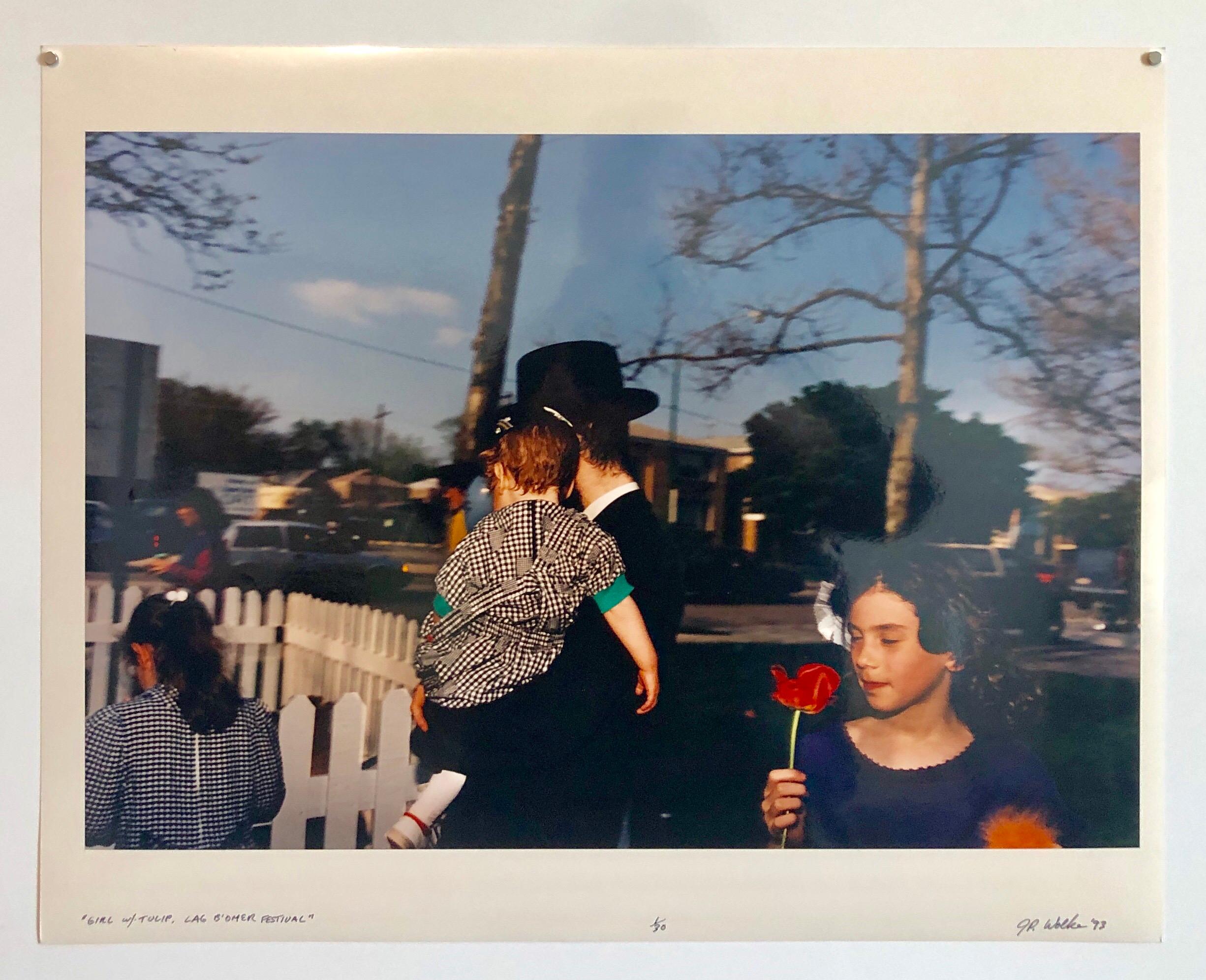 Lag Baomer - Photographie couleur vintage signée Chicago Judaica - Chabad J Wolke en vente 7