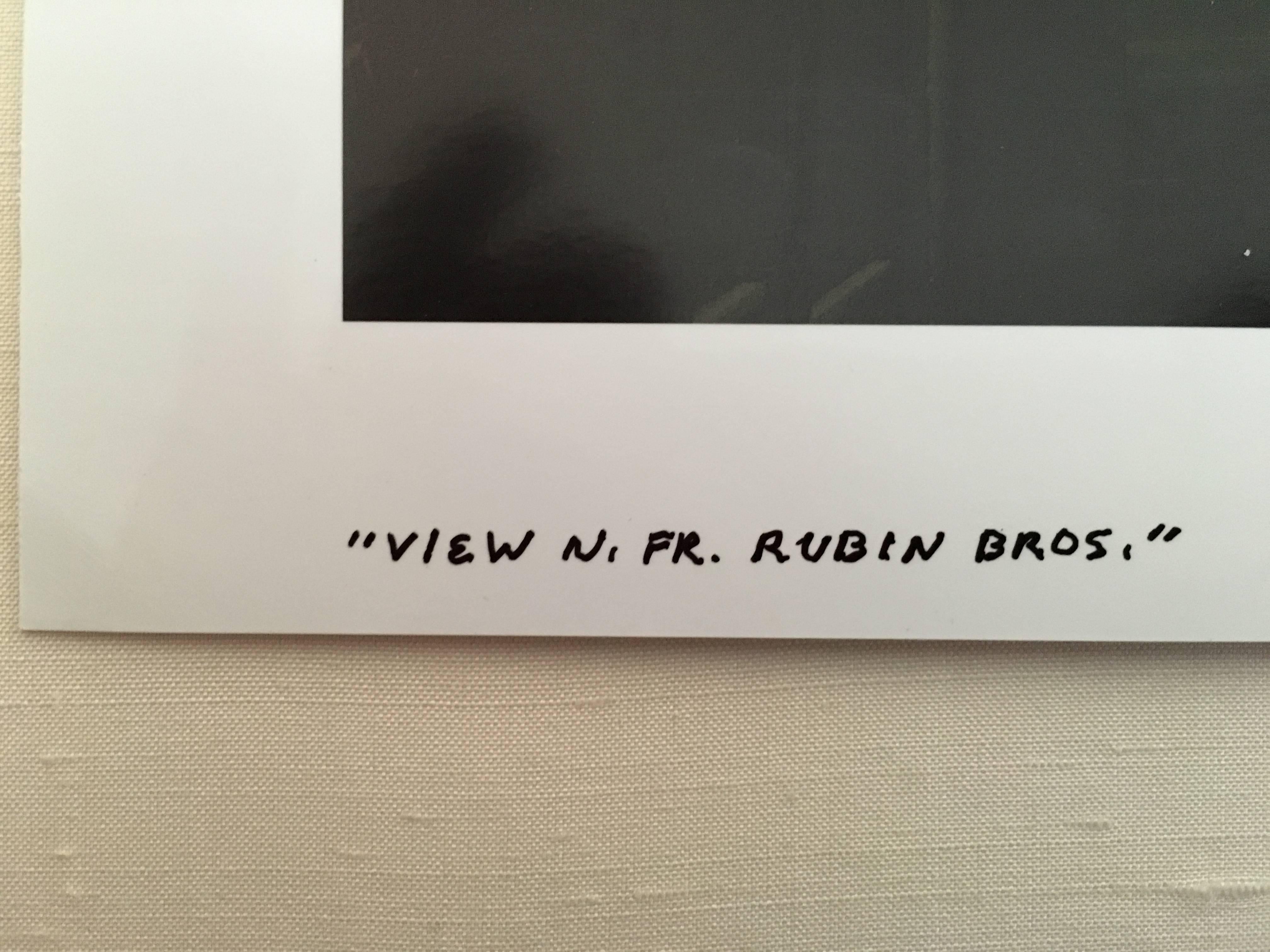 Vue de N. FR. Rubin Bros, photographie couleur à grande échelle de Chicago en vente 2
