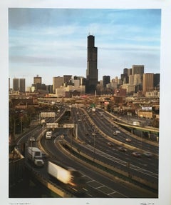 Jay Wolke - Vue de N. FR. Rubin Bros, photographie couleur à grande échelle de Chicago Vue de N. FR. Rubin Bros, photographie couleur à grande échelle de Chicago