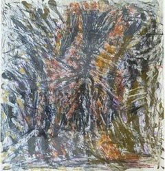 Untitled, Mixed Media on Paper by Contemporary Indian Artist "In Stock" (Sans titre, technique mixte sur papier)