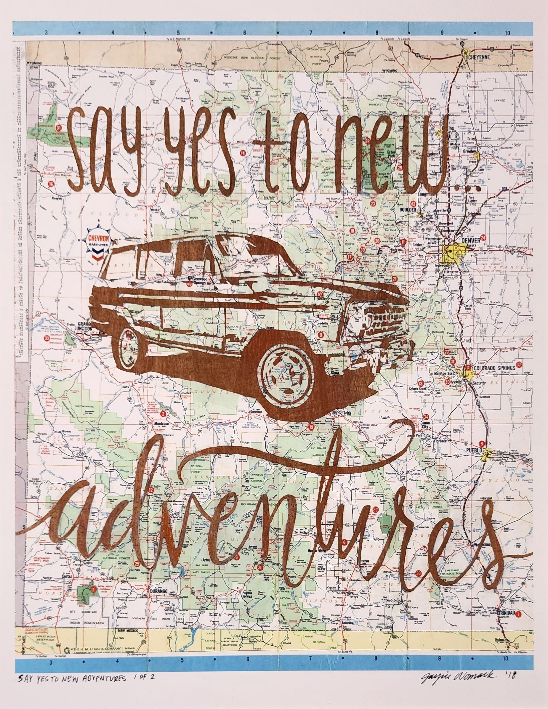 Landscape Print de Jaycie Womack - Di Sí a las Nuevas Aventuras