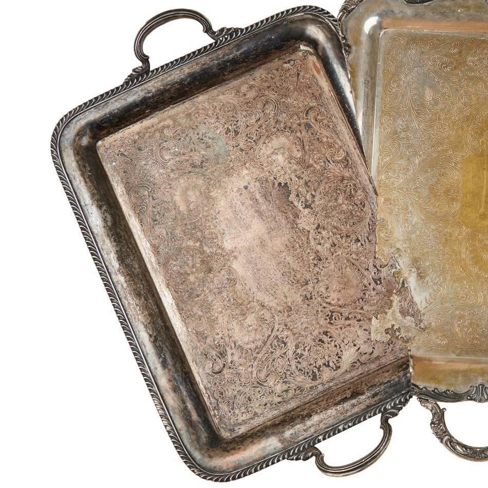 Jaydan Moore
Specimen #19, 2018
Found Silver-Plated Platter
24.50 x 38.50 x 2 in