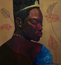 In All Her Glory (Engraced) -21e siècle Contemporain, Figuratif, Modernes Femmes
