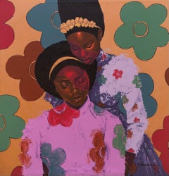 Late Bloomers - Siglo XXI Contemporáneo, Figurativo, Retrato, Mujer, Amor