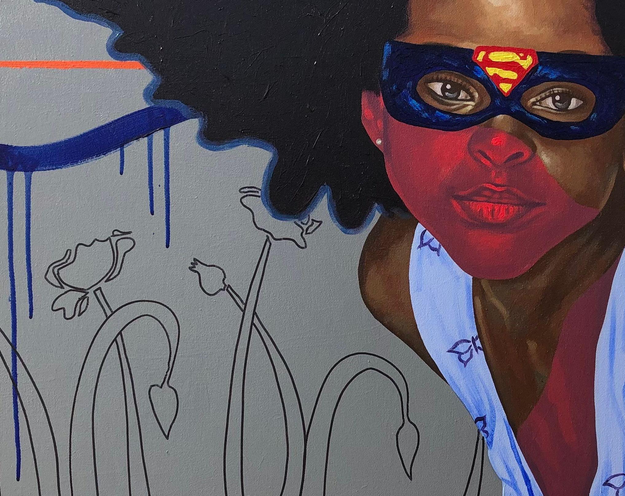 Untitled (Catch Them Young) - 21st Century Contemporary, Figurative, Children For Sale 2