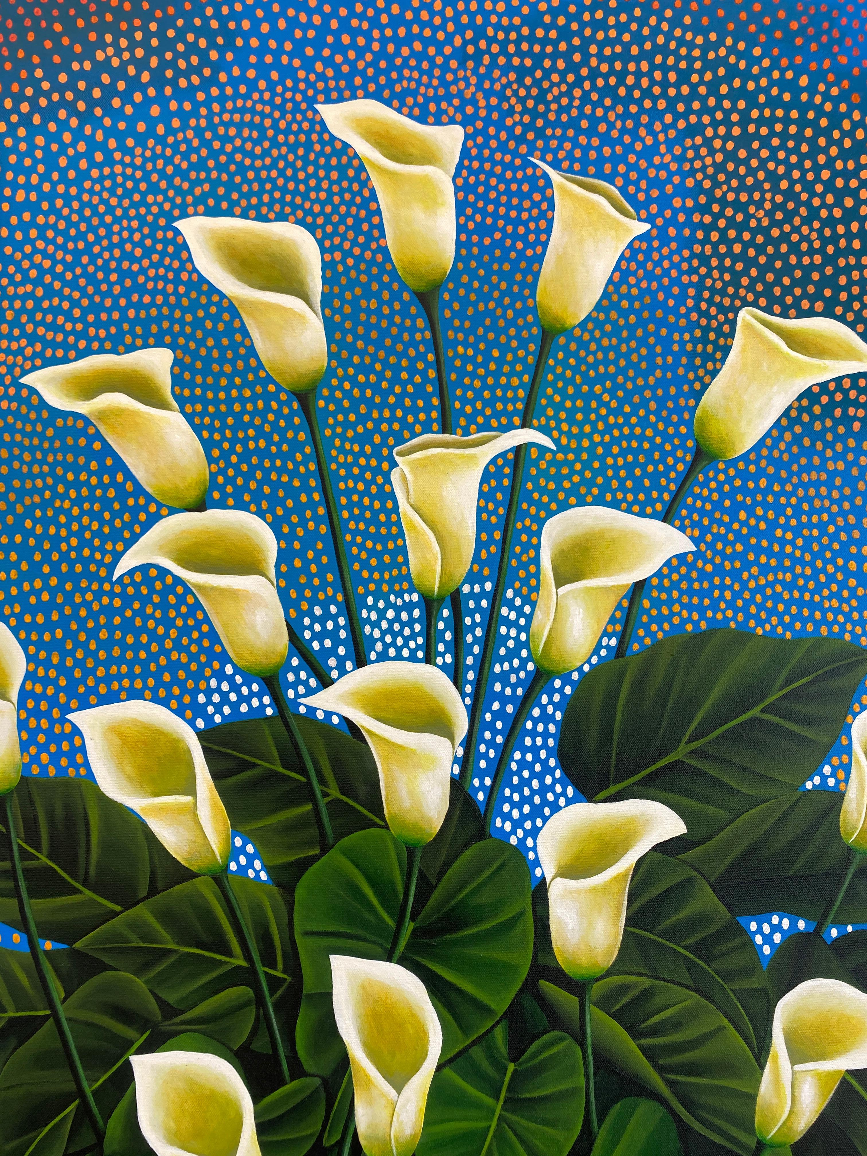 El resplandor de la vida, Pintura figurativa contemporánea, Figura humana - Painting Contemporáneo de Jaylen Pigford