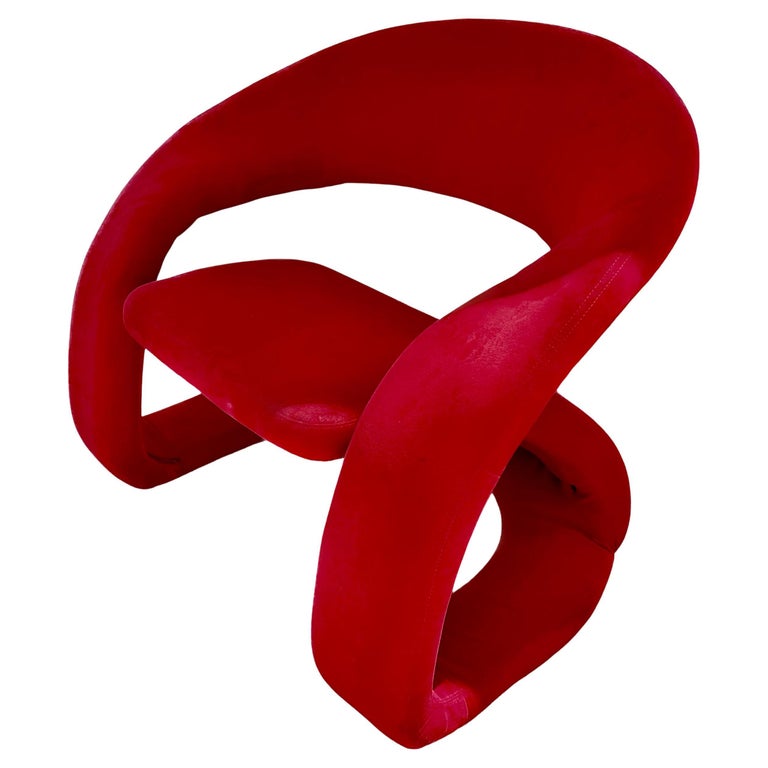 Jaymar Modern Cantilever Tongue Lounge Chair For Sale at 1stDibs