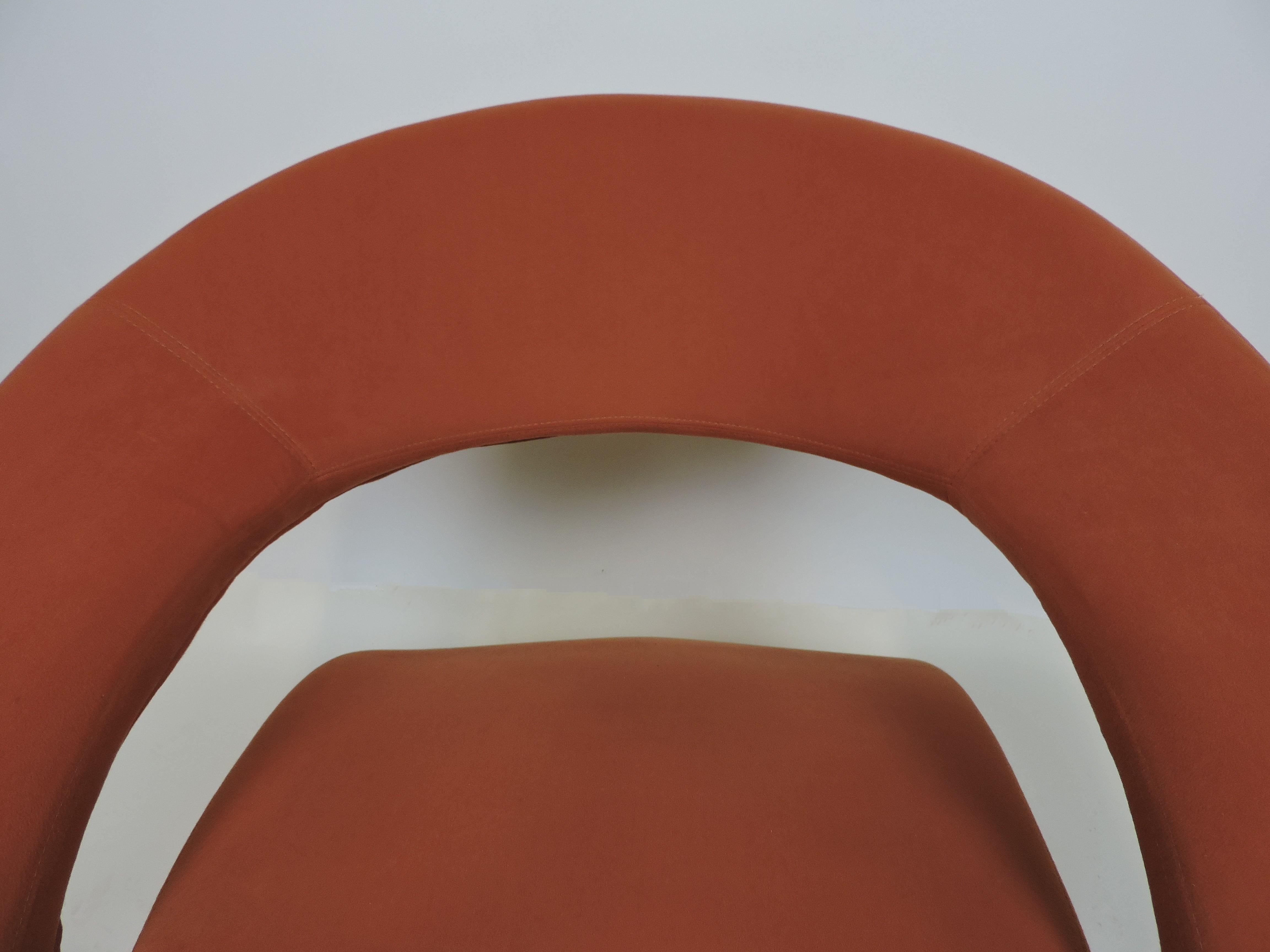 Late 20th Century Jaymar Modern Cantilever Tongue Lounge Chair, Louis Durot, Pierre Paulin Style