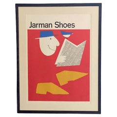 Vintage "Jarman Shoes" Advertisement Poster by Jayme Odgers