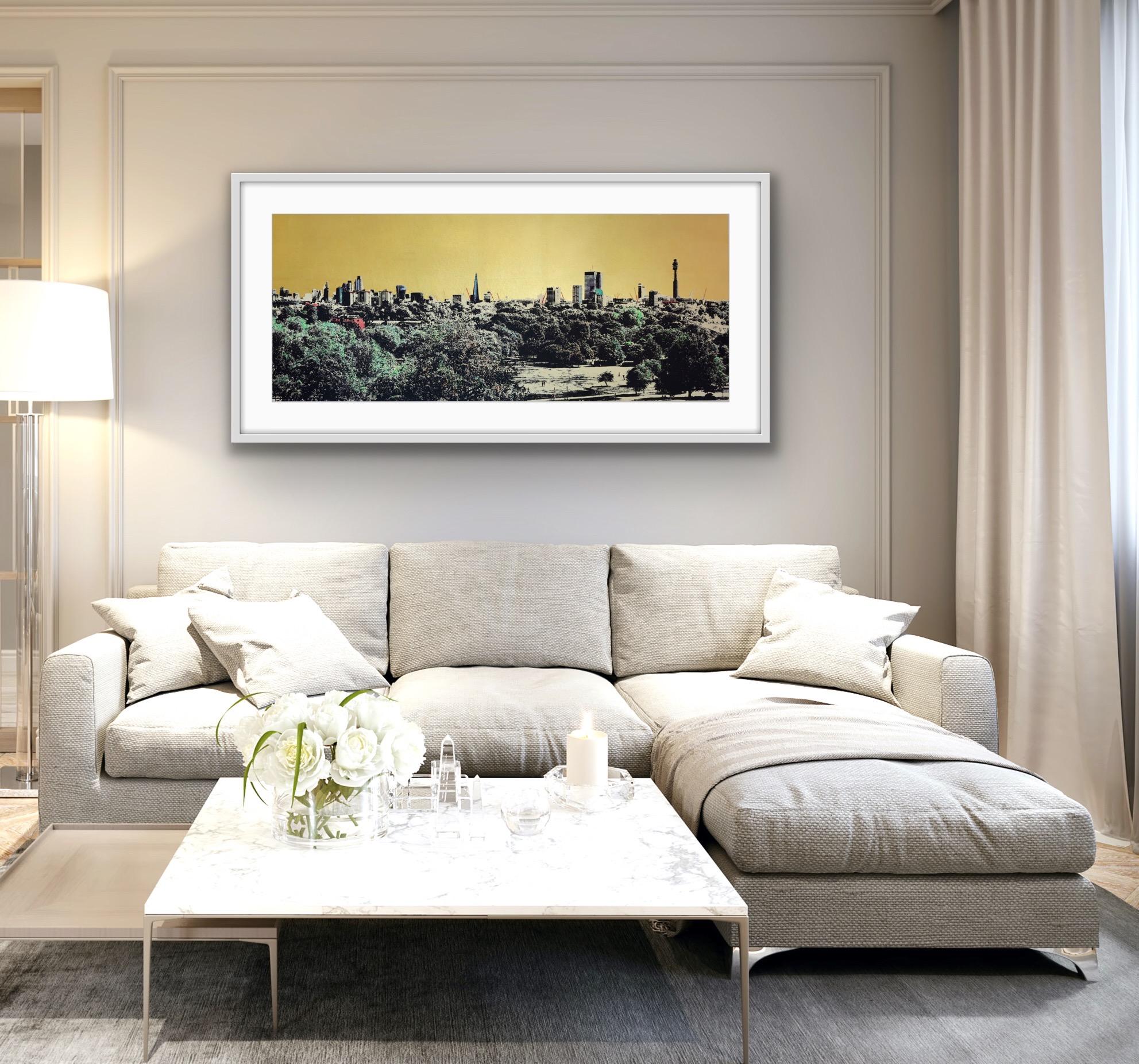 From Primrose Hill, Limited Edition Cityscape Print, Contemporary London Art For Sale 1