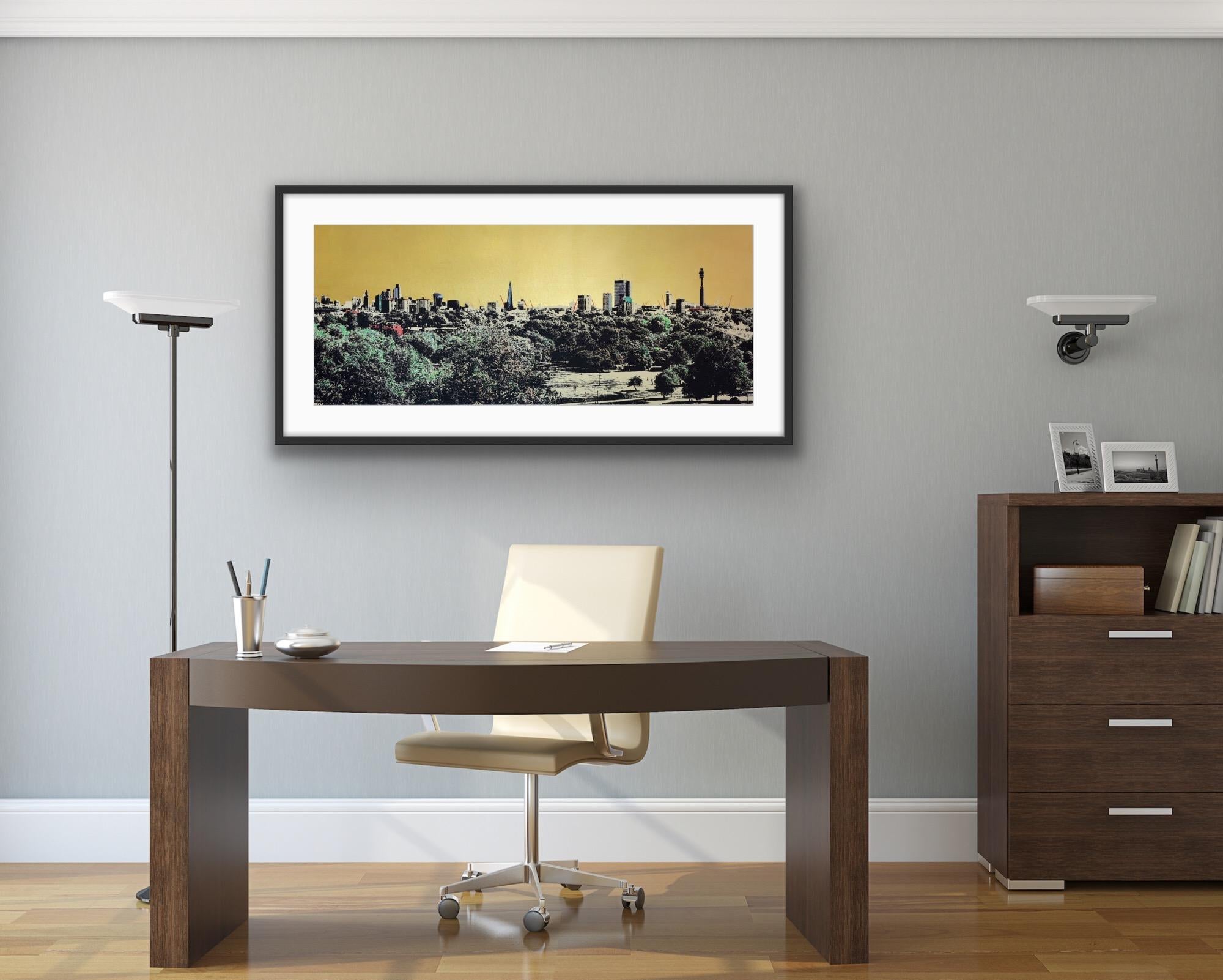 From Primrose Hill, Limited Edition Cityscape Print, Contemporary London Art For Sale 4
