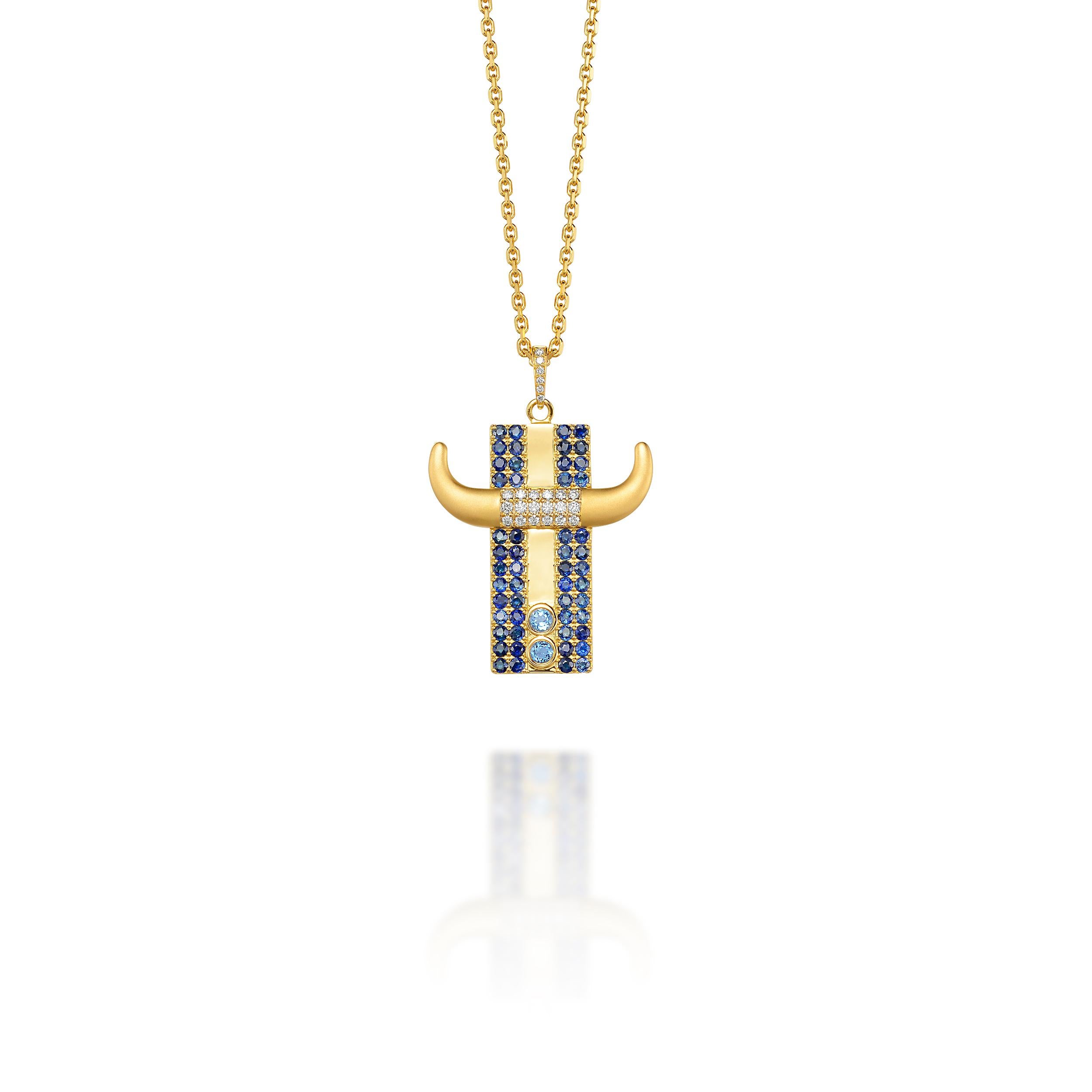 gemini necklace blue nile