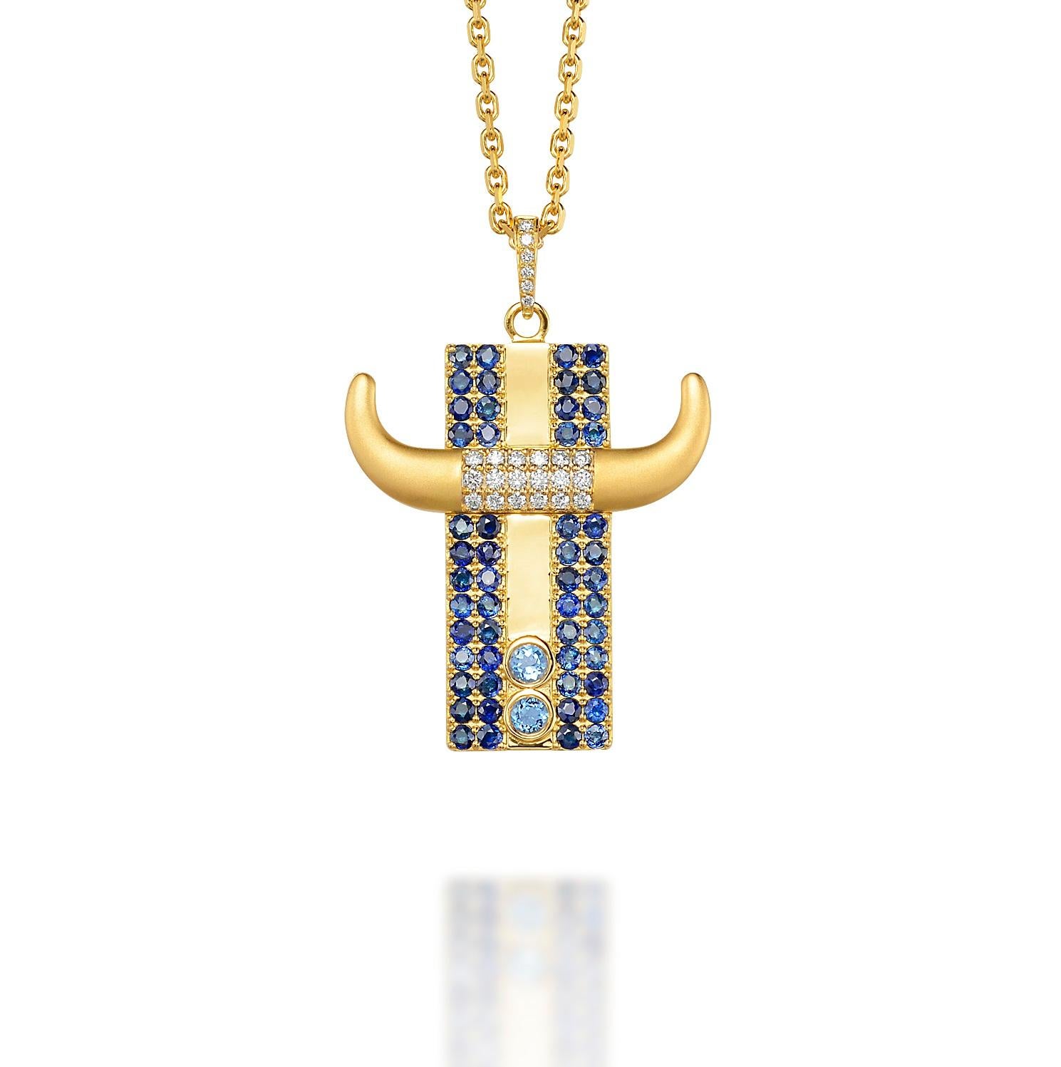 taurus necklace blue nile