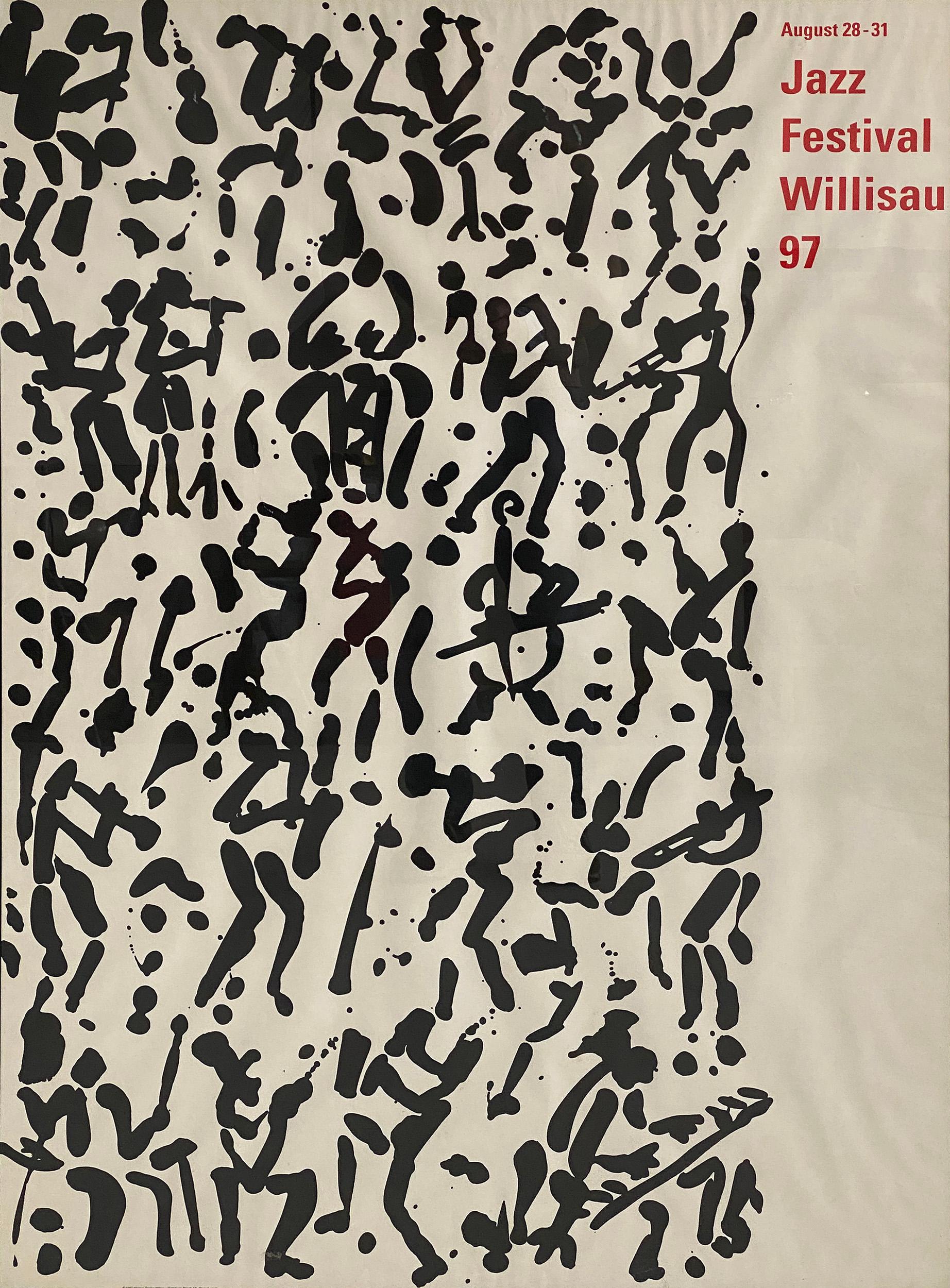 Modern Jazz Festival Willisau by Niklaus Troxler, 1997 For Sale