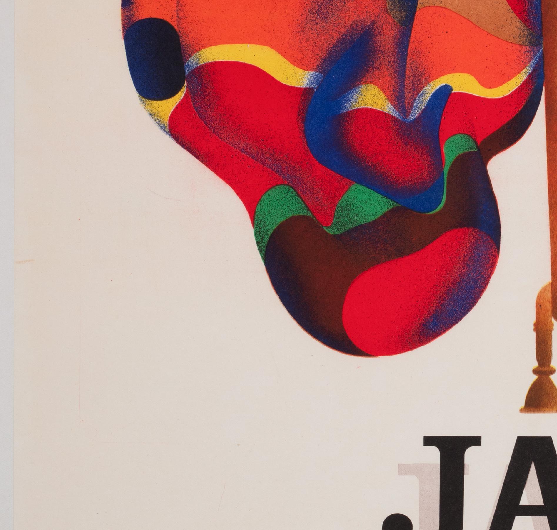 Linen Jazz Jamboree 1975 Polish Music Festival Poster, Jedrzejkowski For Sale