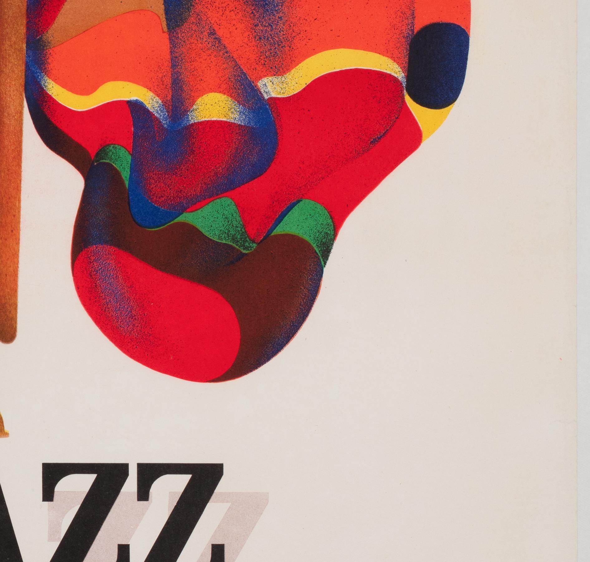 Jazz Jamboree 1975 Polish Music Festival Poster, Jedrzejkowski For Sale 1