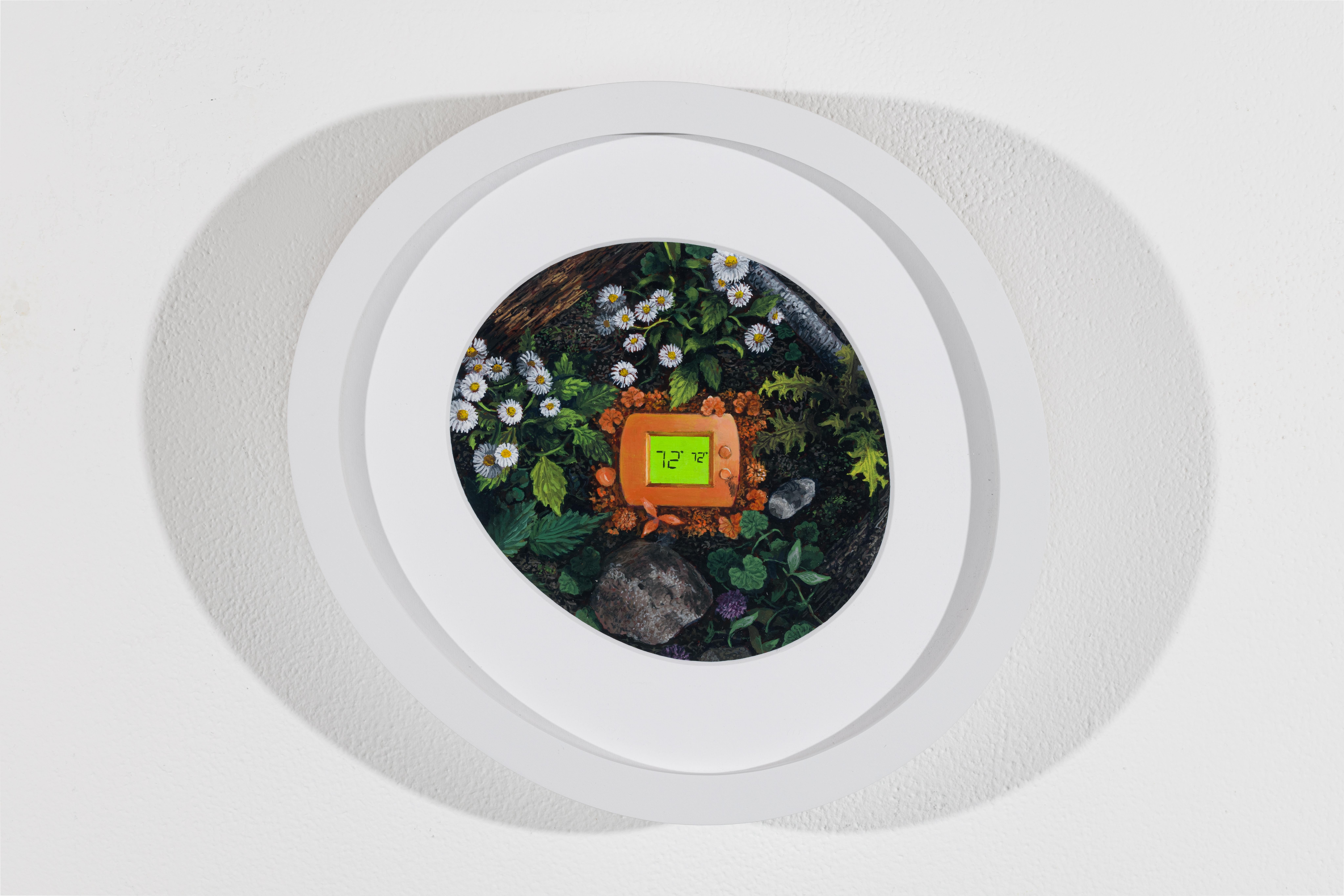 Jazz Keillor  Figurative Painting – Kontrolle