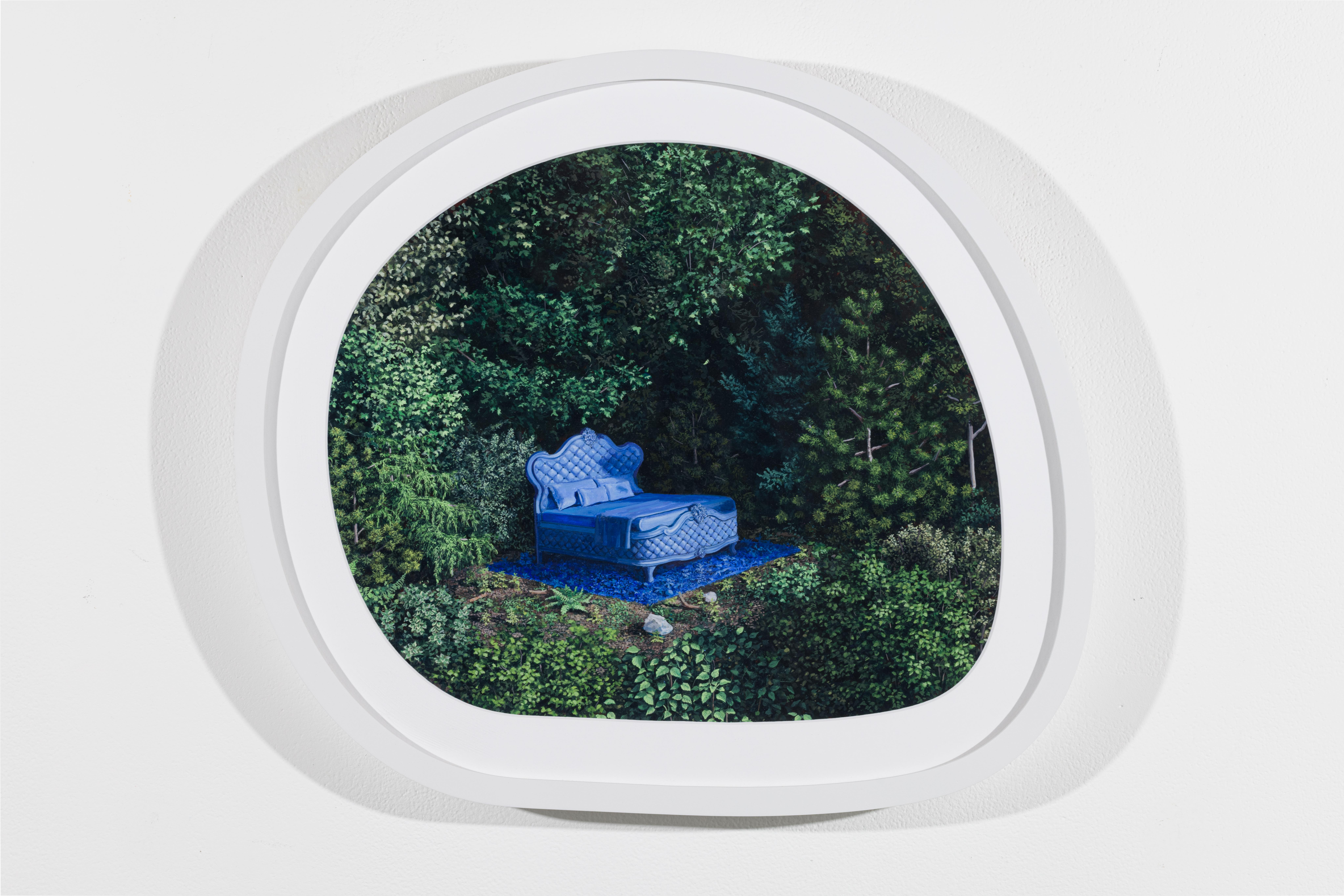 Jazz Keillor  Figurative Painting – Rest