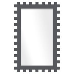 Jazz Rectangle Mirror in Black