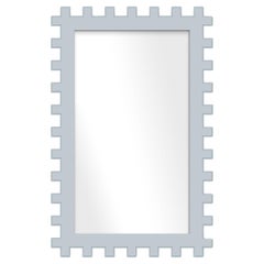 Jazz Rectangle Mirror in Parma Gray