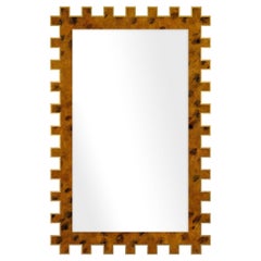 Jazz Rectangle Mirror in Tortoise