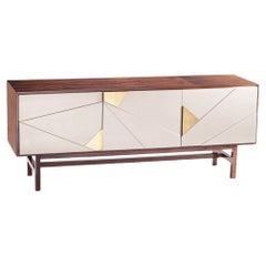 Jazz Sideboard with Iron Wood and Ivory