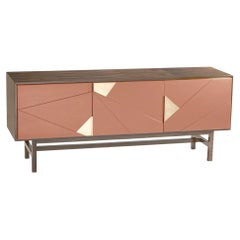 Jazz Sideboard with Natural Walnut and Powder