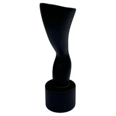 Jazz Tromba Majolica Vase by Ambrogio Pozzi for Rometti Umbertide