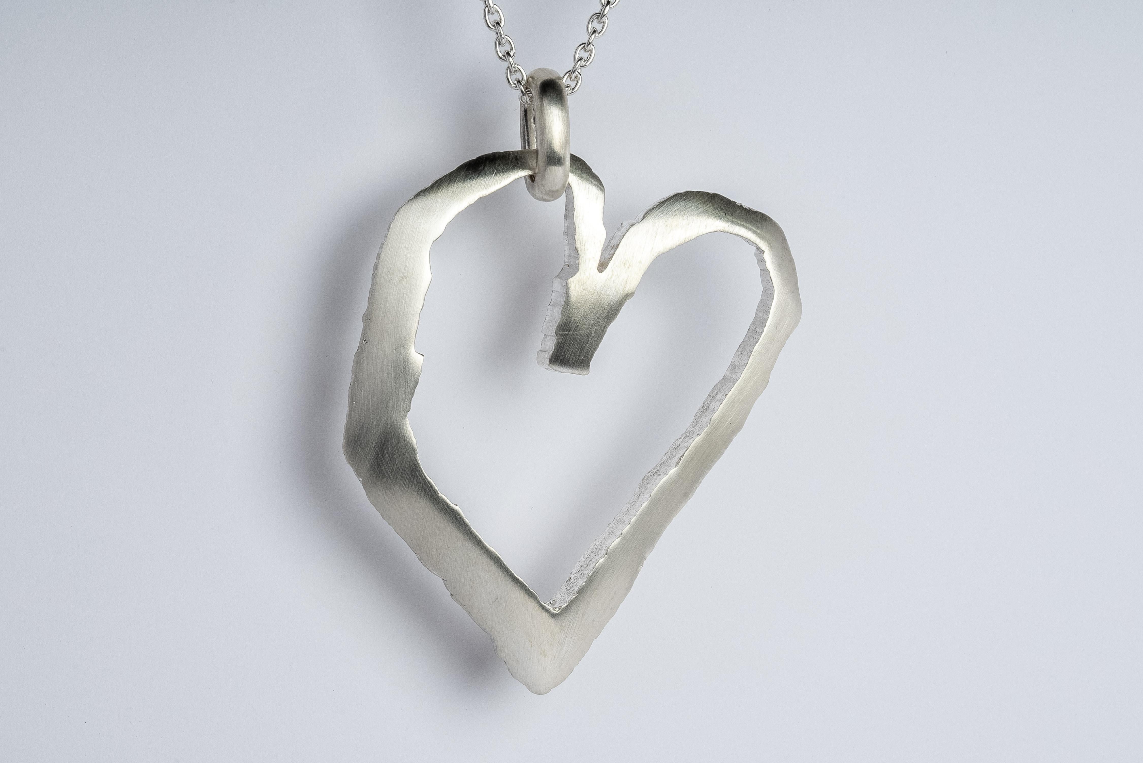 Jazz's Heart Necklace (Big, MA) In New Condition For Sale In Hong Kong, Hong Kong Island