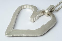 Jazz's Heart Necklace (Big, Mega Pavé, MA+DIA)