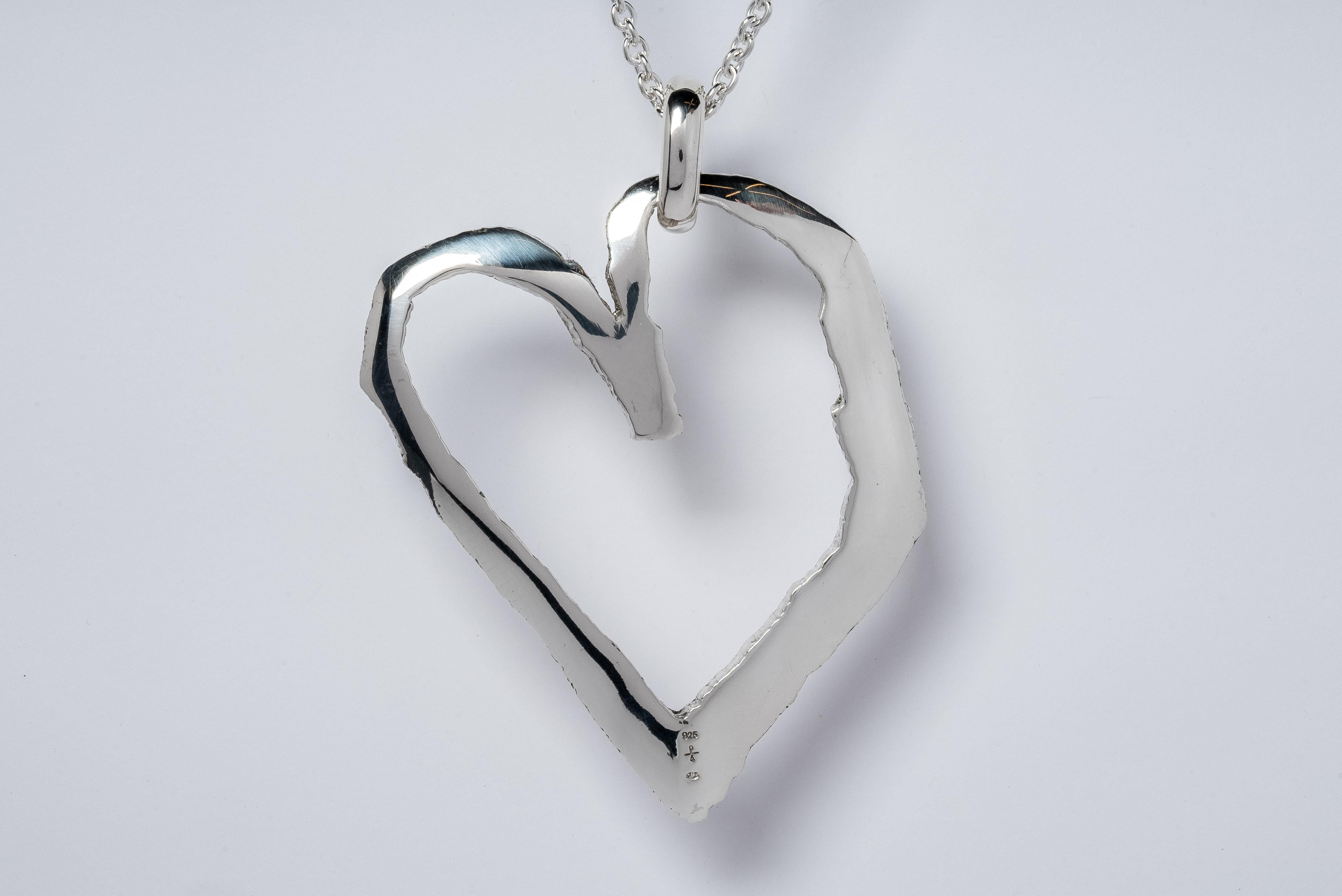 Women's or Men's Jazz's Heart Necklace (Big, PA) For Sale