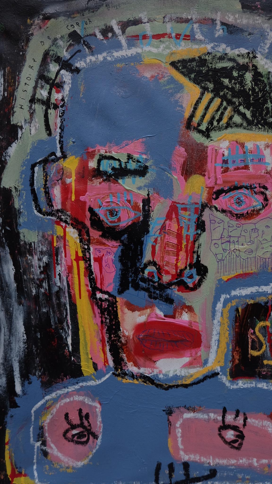 Jazzu Portrait Painting - Headaches