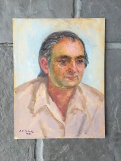 Portrait of an Elderly Man, Oil Painting