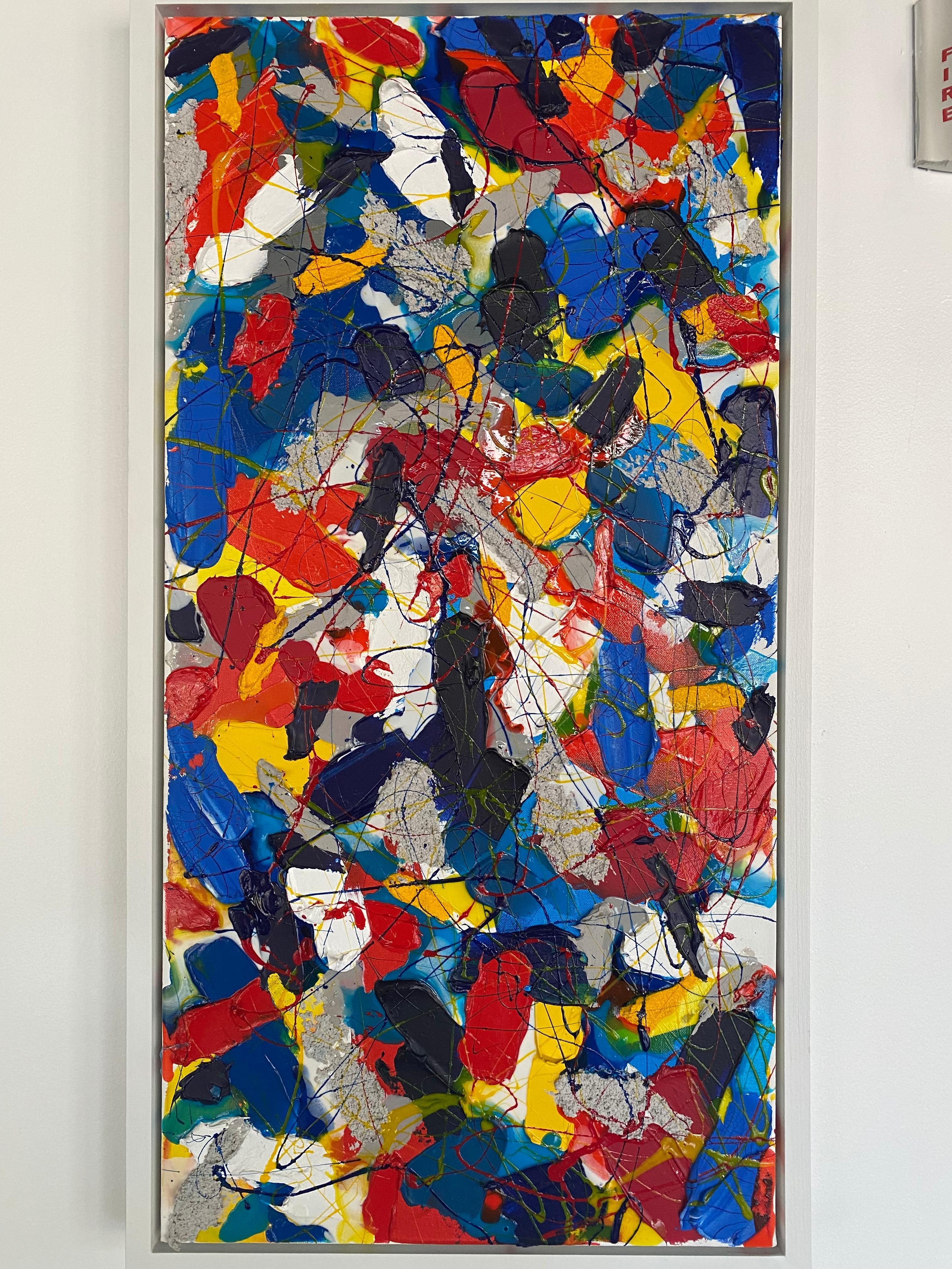 JB Modern Art Abstract Painting - Primal Instinct