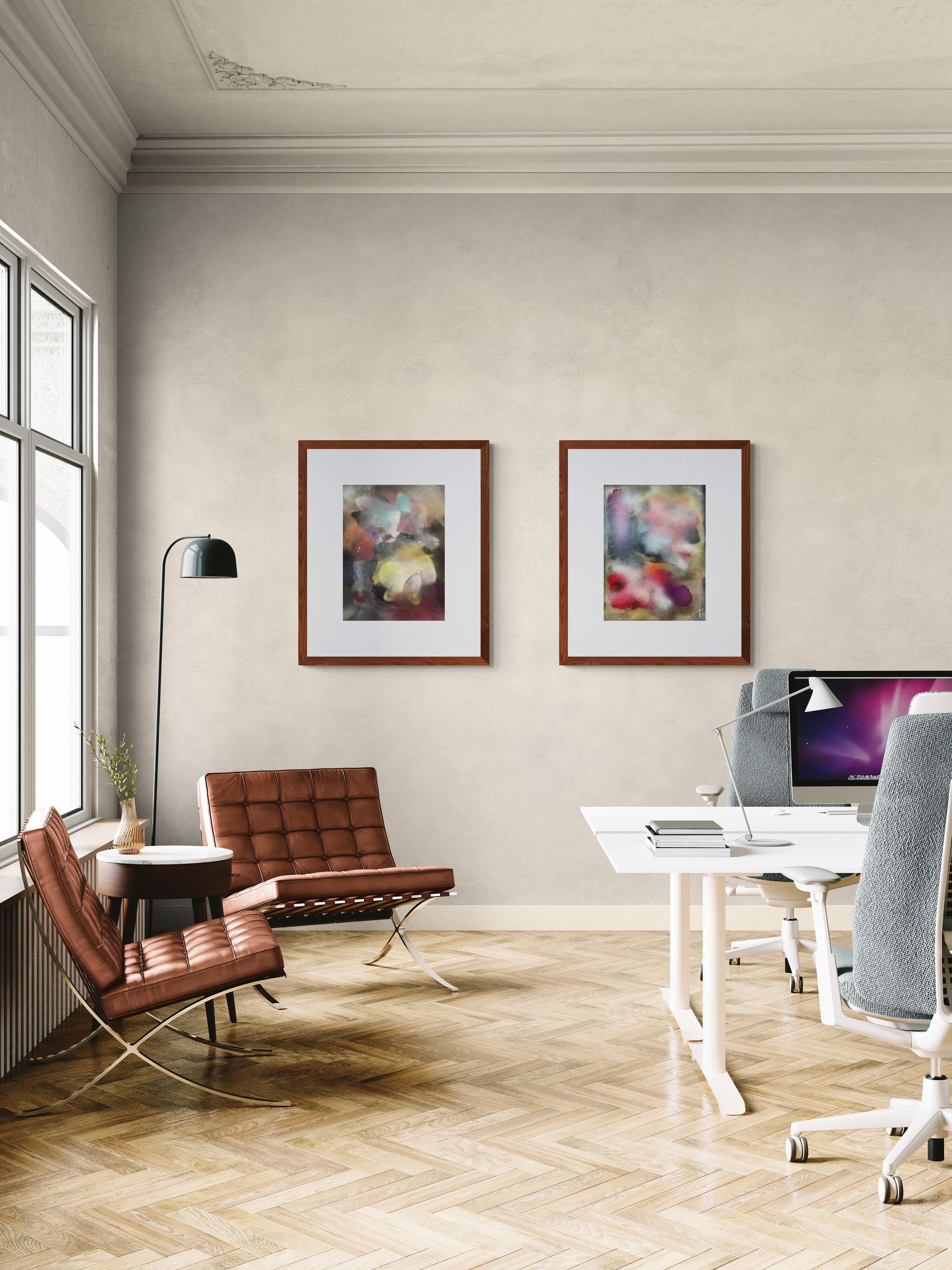 Senza titolo (Nebulosa, Street Art, Spruzzatore, Colorato, Galassia, 22% OFF - TEMPO LIMITATO) in vendita 2