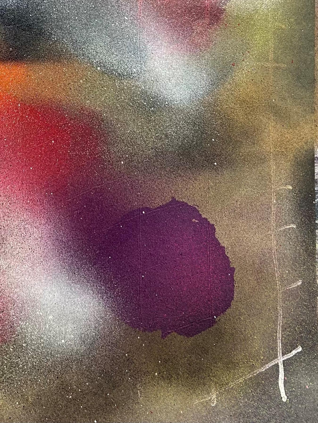 Senza titolo (Nebulosa, Street Art, Spruzzatore, Colorato, Galassia, 22% OFF - TEMPO LIMITATO) in vendita 6