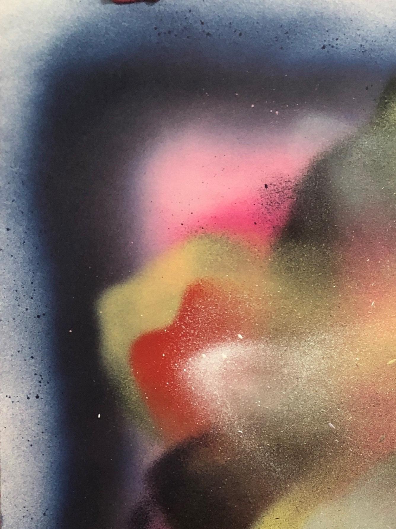 Untitled (Nebula, Street Art, Sprayer, Colorful, Galaxy, 22% OFF - SCHLUSSVERKAUFTUNG) im Angebot 1