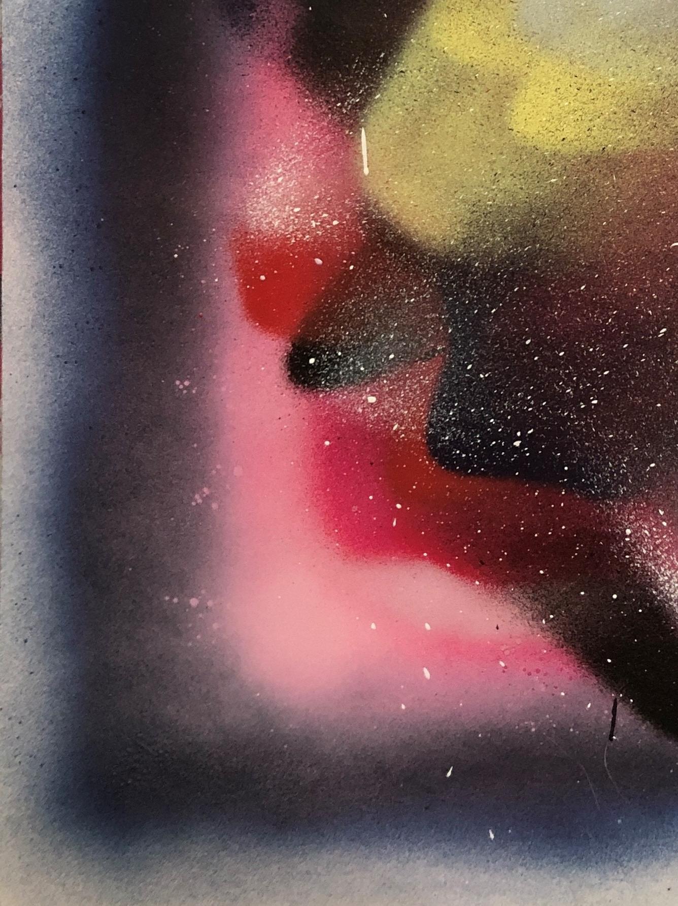 Untitled (Nebula, Street Art, Sprayer, Colorful, Galaxy, 22% OFF - SCHLUSSVERKAUFTUNG) im Angebot 2